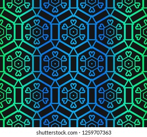 Abstract Repeat Backdrop With Lace Floral Ornament. Seamless Design For Prints, Textile, Decor, Fabric. Vector illustration.