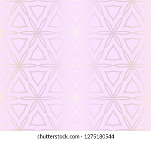 Abstract Repeat Backdrop With Lace Floral Ornament. Seamless Design For Prints, Textile, Decor, Fabric. Vector illustration.