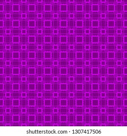 Abstract Repeat Backdrop With Lace Geometric Ornament. Vector illustration. Purple color.