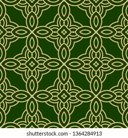 Abstract Repeat Backdrop With Lace Ornament. Seamless Design For Prints, Textile, Decor, Fabric. Super Vector Pattern