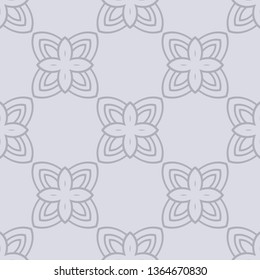 Abstract Repeat Backdrop With Lace Ornament. Seamless Design For Prints, Textile, Decor, Fabric. Super Vector Pattern