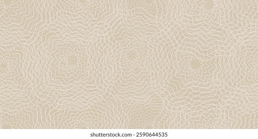 Abstract repeat design for wallpaper, fabric, and packaging. Modern simple line pattern. Vector illustration
