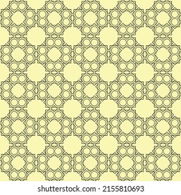 Abstract repeat pattern with original geometric shapes