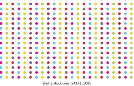 abstract repeatable coloring dot pattern.