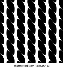 Abstract repeatable geometric shapes background, pattern. Monochrome vector texture.