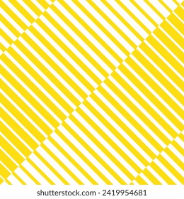 patrón de línea gruesa a delgada de la diagonal amarilla, repetible y abstracto.
