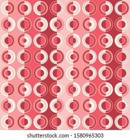 Abstract repeated dots. Flat, retro geometric design. Vector spotty seamless pattern for textile, wallpaper, wrapping paper, prints, fabric, web background or other accent etc.
