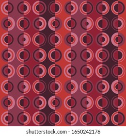 Abstract repeated dots. Flat, retro geometric design. Vector spotty seamless pattern for textile, wallpaper, wrapping paper, prints, fabric, web background or other accent etc.