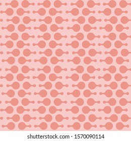 Abstract repeated drops. Flat, simple geometric design. Vector spotty seamless pattern for textile, wallpaper, wrapping paper, prints, fabric, web background or another accent etc.