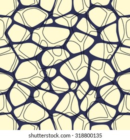 Abstract repeating background with chaotic texture. Seamless modern stylish texture can be used for wallpaper, pattern fills, web page background, surface textures. Vector hand drawn background EPS10