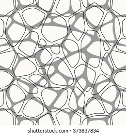 Abstract repeating background with chaotic texture. Seamless modern stylish texture can be used for wallpaper, pattern fills, web page background, surface textures. Vector hand drawn background EPS10