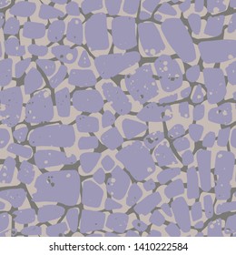 Abstract repeating geometric background with chaotic texture. Irregular blocks pattern. Seamless paving stone, stained glass mosaic tracery. 