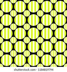 Abstract repeating pattern - vector circle design background