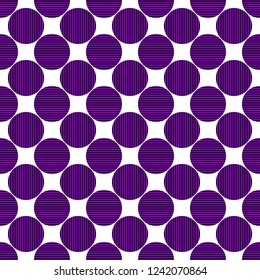 Abstract repeating pattern - vector circle design background