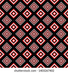 Abstract repeating square pattern background - vector graphic design