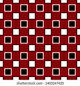 Abstract repeating square pattern design background - color vector graphic