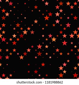 Abstract repeating star pattern - vector background design