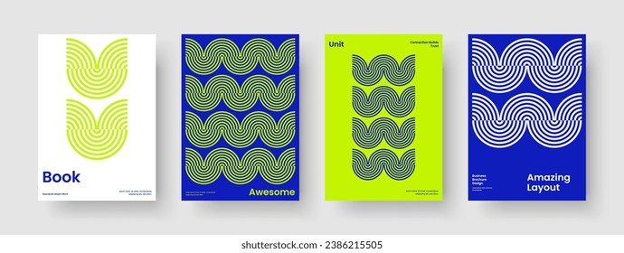 Abstraktes Berichtsdesign. Vorlage für kreatives Banner. Geometrisches Buchübersichtsplan. Geschäftsvorführung. Flyer. Hintergrund. Broschüre. Poster. Portfolio. Packungsbeilage beachten. Katalog. Magazin. Notebook