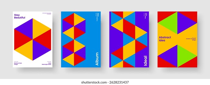 Projeto de relatório abstrato. Modelo de Faixa Criativa. Layout de folheto moderno. Panfleto. Capa de Livro. Apresentação de negócios. Histórico. Cartaz. Catálogo. Boletim informativo. Revista. Conhecimento manual. Notebook. Portfólio