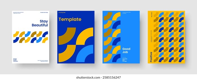 Abstract Report Design. Creative Book Cover Template. Geometric Business Presentation Layout. Banner. Background. Flyer. Brochure. Poster. Pamphlet. Brand Identity. Catalog. Handbill. Journal