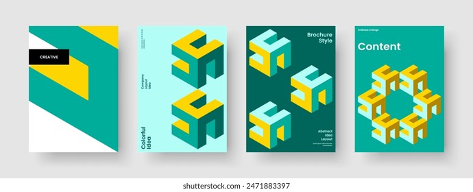 Abstract Report Design. Geometric Background Template. Isolated Poster Layout. Banner. Brochure. Business Presentation. Flyer. Book Cover. Newsletter. Brand Identity. Catalog. Notebook. Magazine
