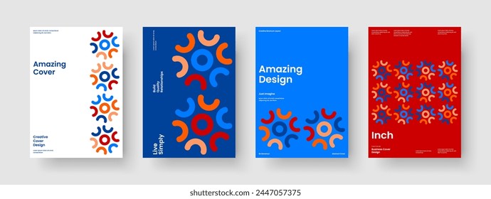 Abstract Report Design. Geometric Brochure Template. Creative Poster Layout. Banner. Flyer. Book Cover. Business Presentation. Background. Brand Identity. Handbill. Portfolio. Leaflet. Newsletter
