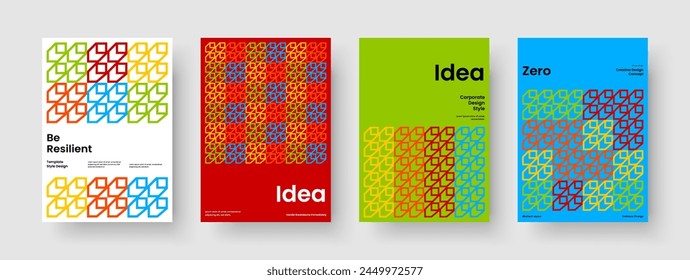 Abstrakter Berichtsentwurf. Geometrisches Broschürenlayout. In: Creative Flyer Vorlage. Geschäftspräsentation. Hintergrund. Poster. Banner. Buchumschlag. In: Journal. Portfolio. Katalog. Werbung. Brande Identität
