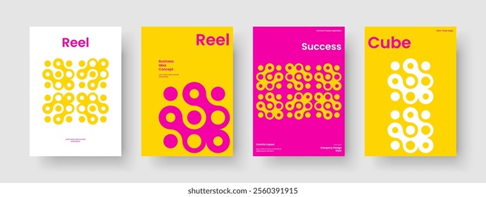 Abstract Report Design. Geometric Flyer Template. Creative Banner Layout. Business Presentation. Poster. Background. Brochure. Book Cover. Journal. Notebook. Catalog. Newsletter. Handbill. Pamphlet