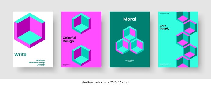 Abstract Report Design. Geometric Flyer Template. Creative Background Layout. Book Cover. Banner. Business Presentation. Brochure. Poster. Brand Identity. Leaflet. Catalog. Pamphlet. Journal