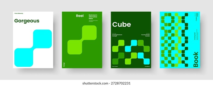 Projeto de relatório abstrato. Modelo de cartaz geométrico. Layout de Panfleto Isolado. Faixa. Histórico. Capa de Livro. Apresentação de negócios. Brochura. Boletim informativo. Notebook. Carteira. Diário. Panfleto