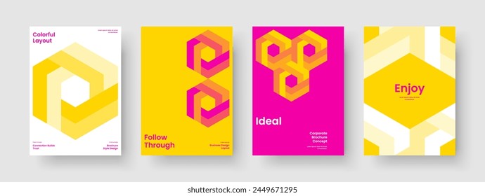 Abstract Report Design. Isolated Book Cover Layout. Modern Business Presentation Template. Background. Banner. Brochure. Poster. Flyer. Pamphlet. Catalog. Notebook. Newsletter. Magazine. Journal