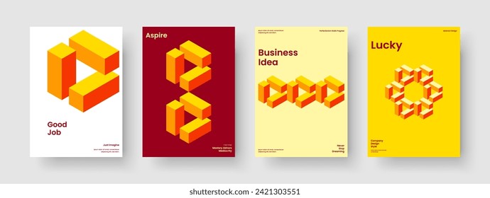 Abstraktes Berichtsdesign. Einzelnes Broschürenlayout. Geometrisches Poster-Template. Flyer. Hintergrund. Geschäftsvorführung. Banner. Buchcover. Werbung. Packungsbeilage beachten. Pamphlet. Magazin. Newsletter