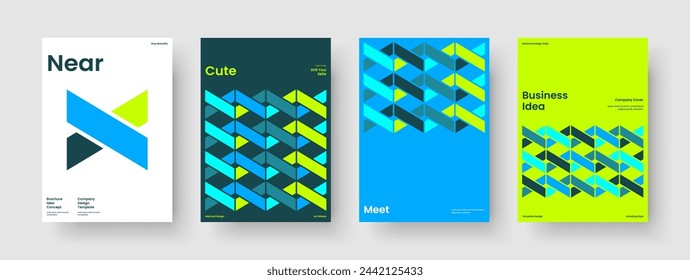 Abstract Report Design. Isolated Brochure Layout. Creative Background Template. Book Cover. Business Presentation. Poster. Flyer. Banner. Leaflet. Handbill. Journal. Catalog. Advertising. Magazine