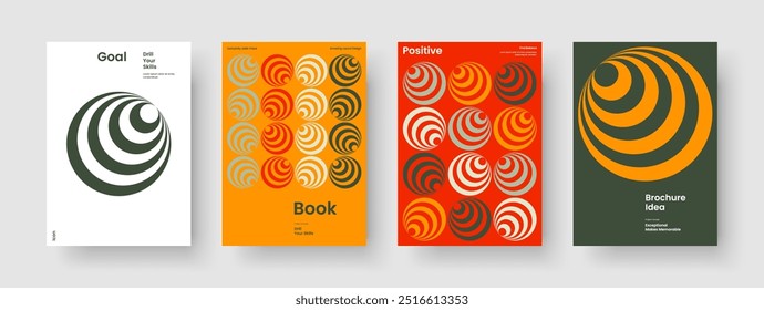 Abstrakter Berichtsentwurf. Einzel-Flyer-Layout. Vorlage für kreative Geschäftspräsentationen. Banner. Hintergrund. Poster. Broschüre. Buchumschlag. Handzettel Markenidentität. Notebook. Broschüre. Merkblatt