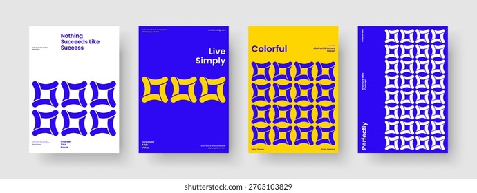 Projeto de relatório abstrato. Modelo de Panfleto Isolado. Layout de cartaz moderno. Capa de Livro. Brochura. Apresentação de negócios. Faixa. Histórico. Conhecimento manual. Carteira. Notebook. Folheto informativo. Identidade da marca
