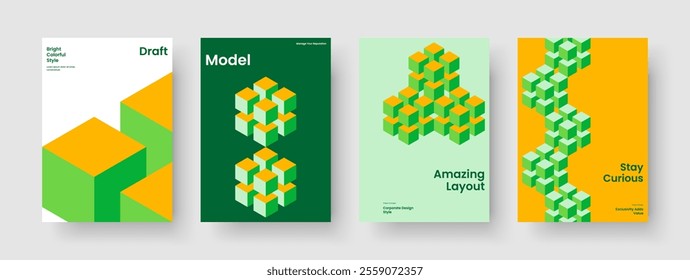 Abstract Report Design. Modern Background Layout. Isolated Book Cover Template. Poster. Business Presentation. Brochure. Flyer. Banner. Leaflet. Handbill. Portfolio. Newsletter. Brand Identity