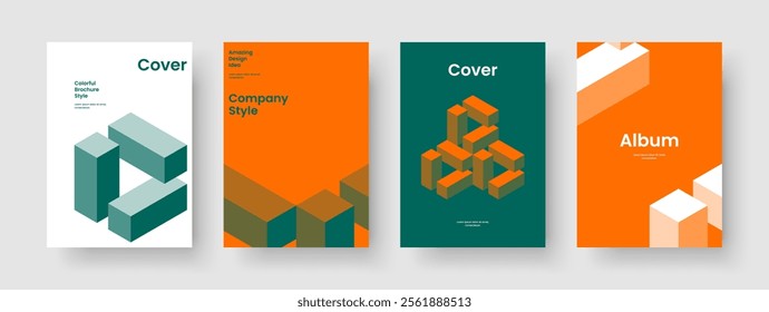 Abstract Report Design. Modern Book Cover Layout. Creative Business Presentation Template. Poster. Background. Banner. Brochure. Flyer. Journal. Leaflet. Catalog. Brand Identity. Portfolio