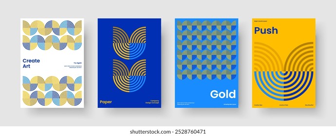 Abstract Report Design. Modern Flyer Template. Geometric Brochure Layout. Banner. Background. Business Presentation. Book Cover. Poster. Brand Identity. Handbill. Notebook. Pamphlet. Magazine