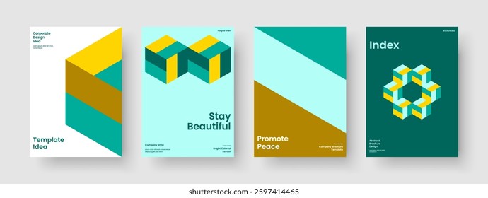 Abstract Report Layout. Creative Banner Design. Isolated Business Presentation Template. Background. Flyer. Book Cover. Poster. Brochure. Journal. Newsletter. Portfolio. Magazine. Brand Identity