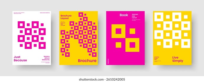 Abstract Report Layout. Creative Banner Design. Geometric Brochure Template. Poster. Background. Business Presentation. Book Cover. Flyer. Newsletter. Catalog. Portfolio. Magazine. Pamphlet