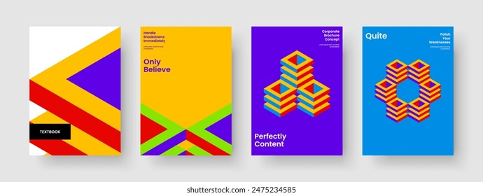 Abstract Report Layout. Geometric Book Cover Template. Modern Poster Design. Brochure. Background. Banner. Business Presentation. Flyer. Pamphlet. Leaflet. Newsletter. Portfolio. Brand Identity