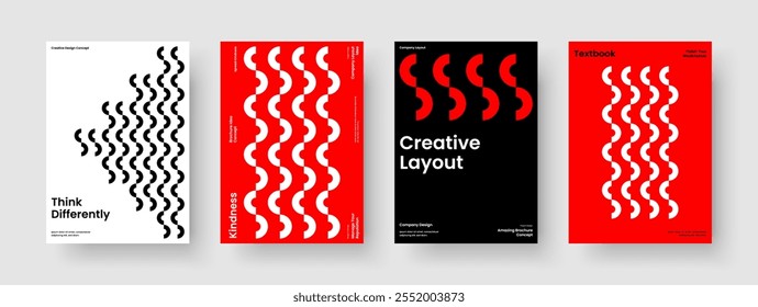 Abstraktes Berichtslayout. Vorlage für geometrisches Buchcover. Modernes Flyer Design. Banner. Hintergrund. Broschüre. Poster. Geschäftspräsentation. Werbung. Zeitschrift. Katalog. Broschüre. Newsletter