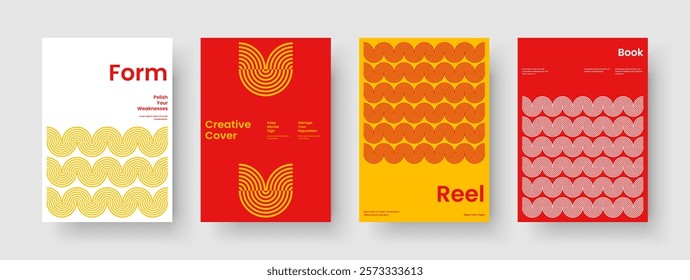 Abstract Report Layout. Geometric Brochure Template. Isolated Flyer Design. Business Presentation. Banner. Background. Poster. Book Cover. Brand Identity. Notebook. Pamphlet. Magazine. Catalog