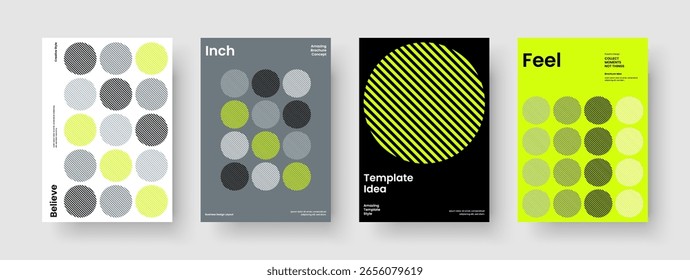 Layout do Relatório Abstrato. Design de Brochura Geométrica. Modelo de Panfleto Criativo. Cartaz. Faixa. Capa de Livro. Apresentação de negócios. Histórico. Identidade da marca. Catálogo. Boletim informativo. Revista. Panfleto