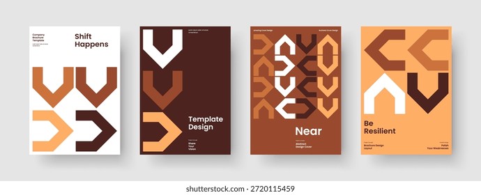 Diseño de informe Abstractas. Diseño de folleto geométrico. Plantilla de volante creativo. Anuncio. Portada de libro. Antecedentes. Presentación de Negocios. Cartel. Identidad de marca. Folleto. Catálogo. Boletín informativo. Manual