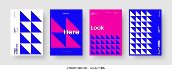 Abstract Report Layout. Geometric Flyer Template. Creative Book Cover Design. Business Presentation. Poster. Brochure. Background. Banner. Brand Identity. Advertising. Handbill. Journal. Newsletter