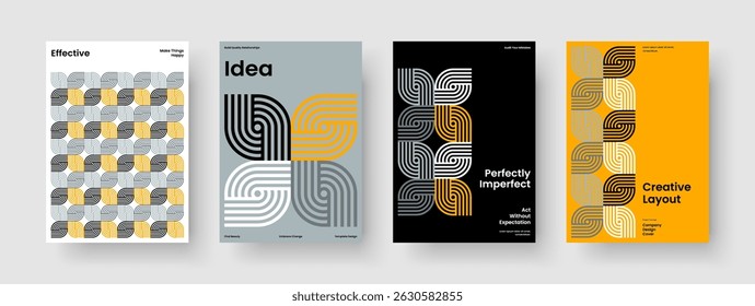 Abstract Report Layout. Geometric Flyer Template. Isolated Banner Design. Background. Poster. Book Cover. Business Presentation. Brochure. Handbill. Leaflet. Catalog. Newsletter. Magazine. Notebook