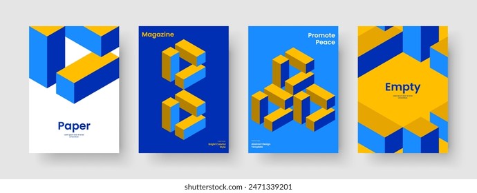 Diseño de informe Abstractas. Plantilla de presentación empresarial aislada. Diseño geométrico de la cubierta del libro. Antecedentes. Volante. Cartel. Anuncio. Folleto. Revista. Diario. Handbill. Prospecto. Catálogo. Publicidad