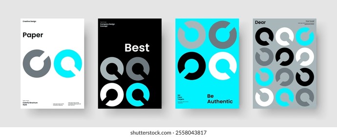 Abstract Report Layout. Isolated Business Presentation Design. Creative Book Cover Template. Brochure. Banner. Flyer. Poster. Background. Handbill. Portfolio. Pamphlet. Notebook. Newsletter