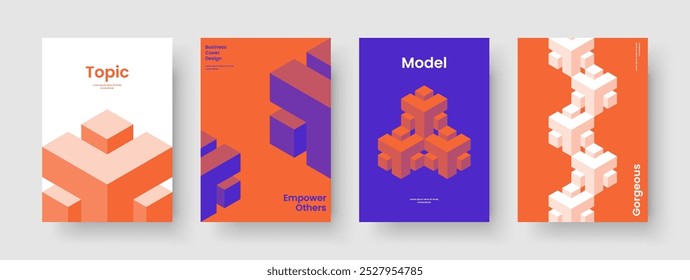 Layout do Relatório Abstrato. Design moderno de banner. Modelo de Apresentação Comercial Isolado. Brochura. Cartaz. Capa de Livro. Panfleto. Histórico. Catálogo. Publicidade. Identidade da marca. Conhecimento manual. Boletim Informativo